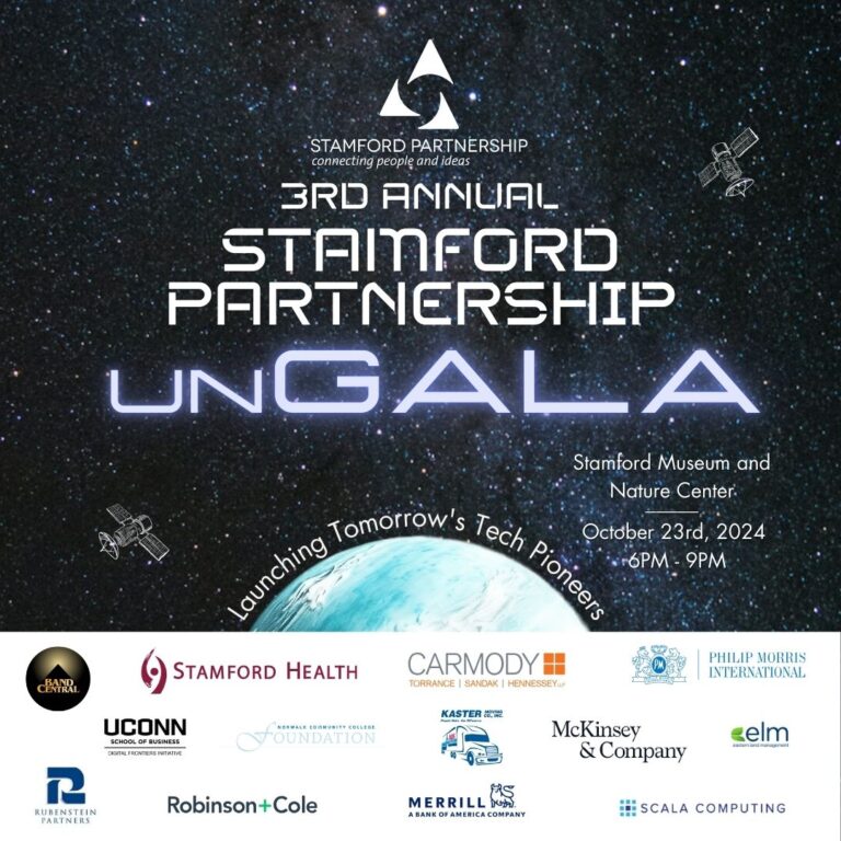 Read more about the article Save the Date: Third Annual Stamford Partnership UnGala on October 23!